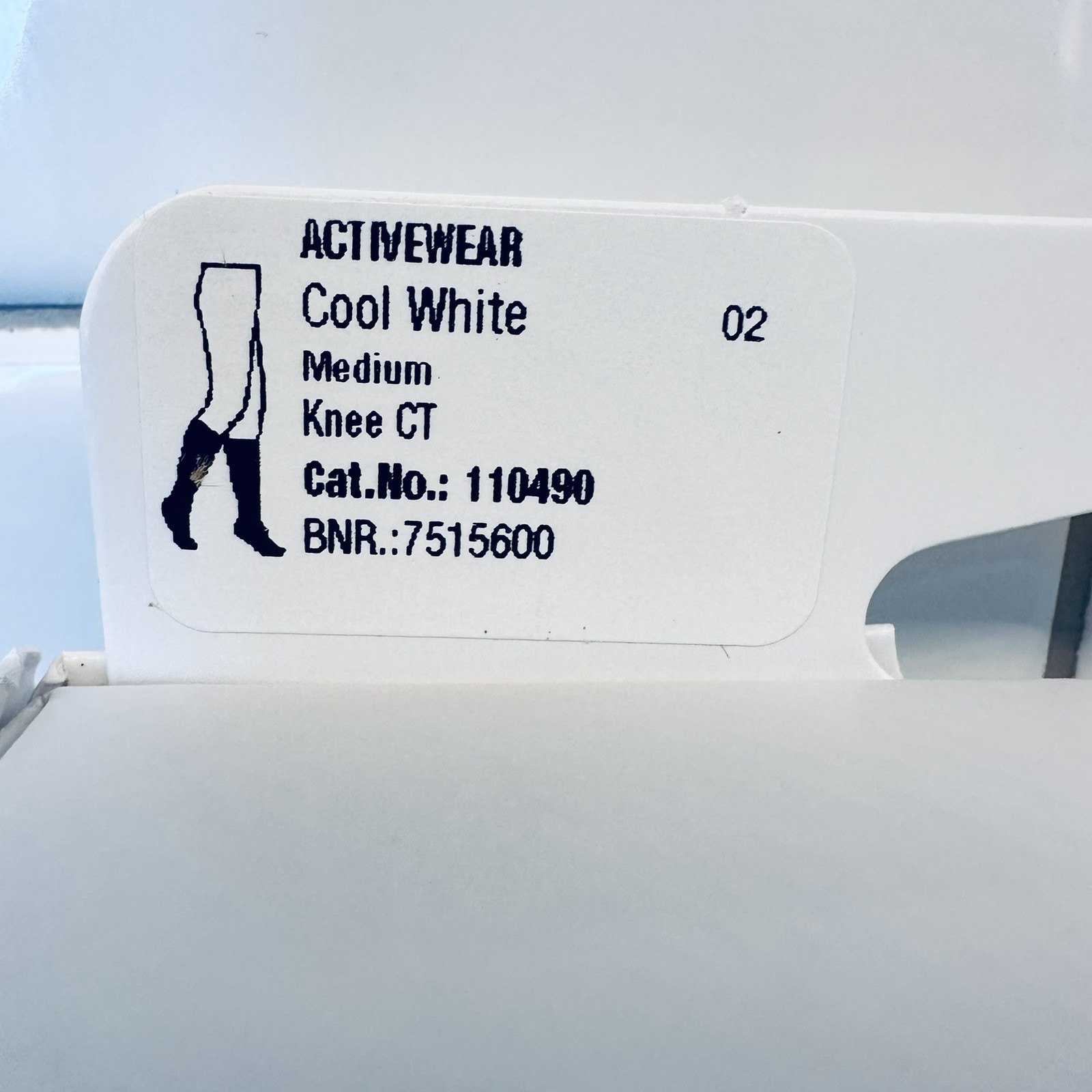 NEW Jobst ActiveWear 20-30 mmHg Firm Support Unisex Athletic Knee Highs Stocking