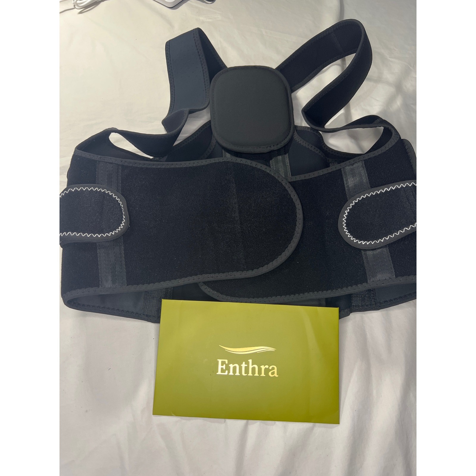 Enthra Posture Corrector Back Brace For Men Women Discreet Adjustable
