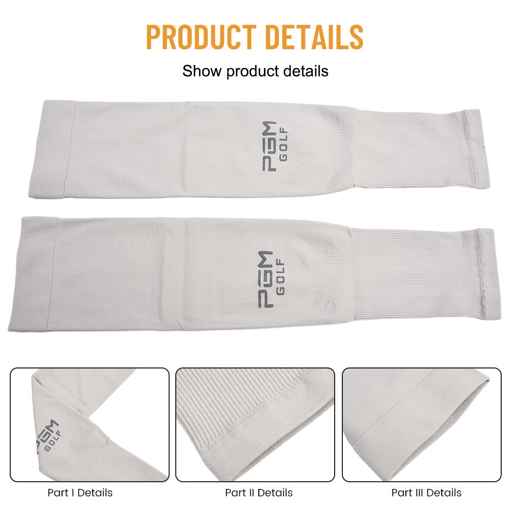 Effortless Care 3D Spandex Golf Sleeves Soft Touch Sun Protective Wear
