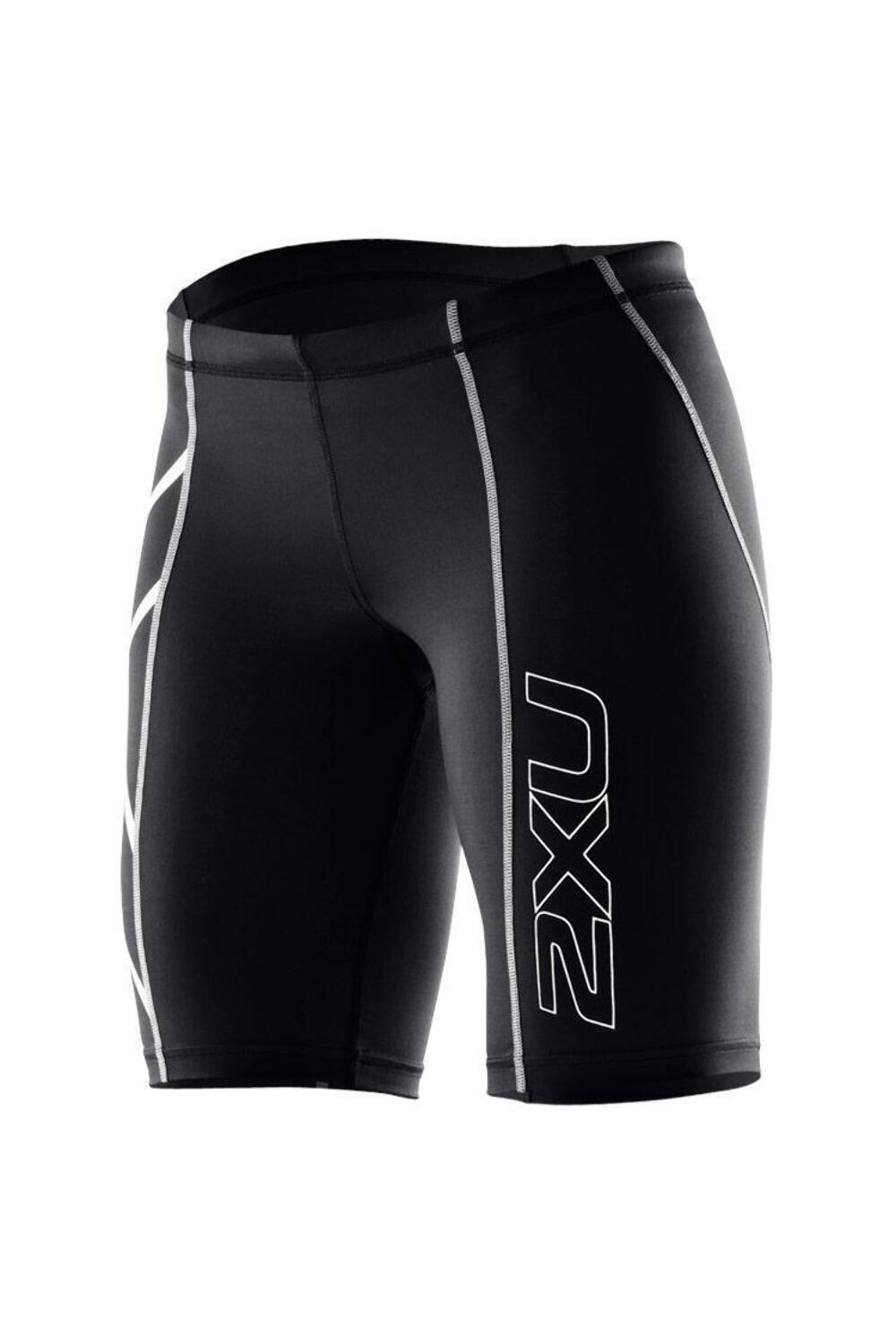 GREAT SAVINGS || 2XU | Womens Compression Shorts ( Black / Silver )