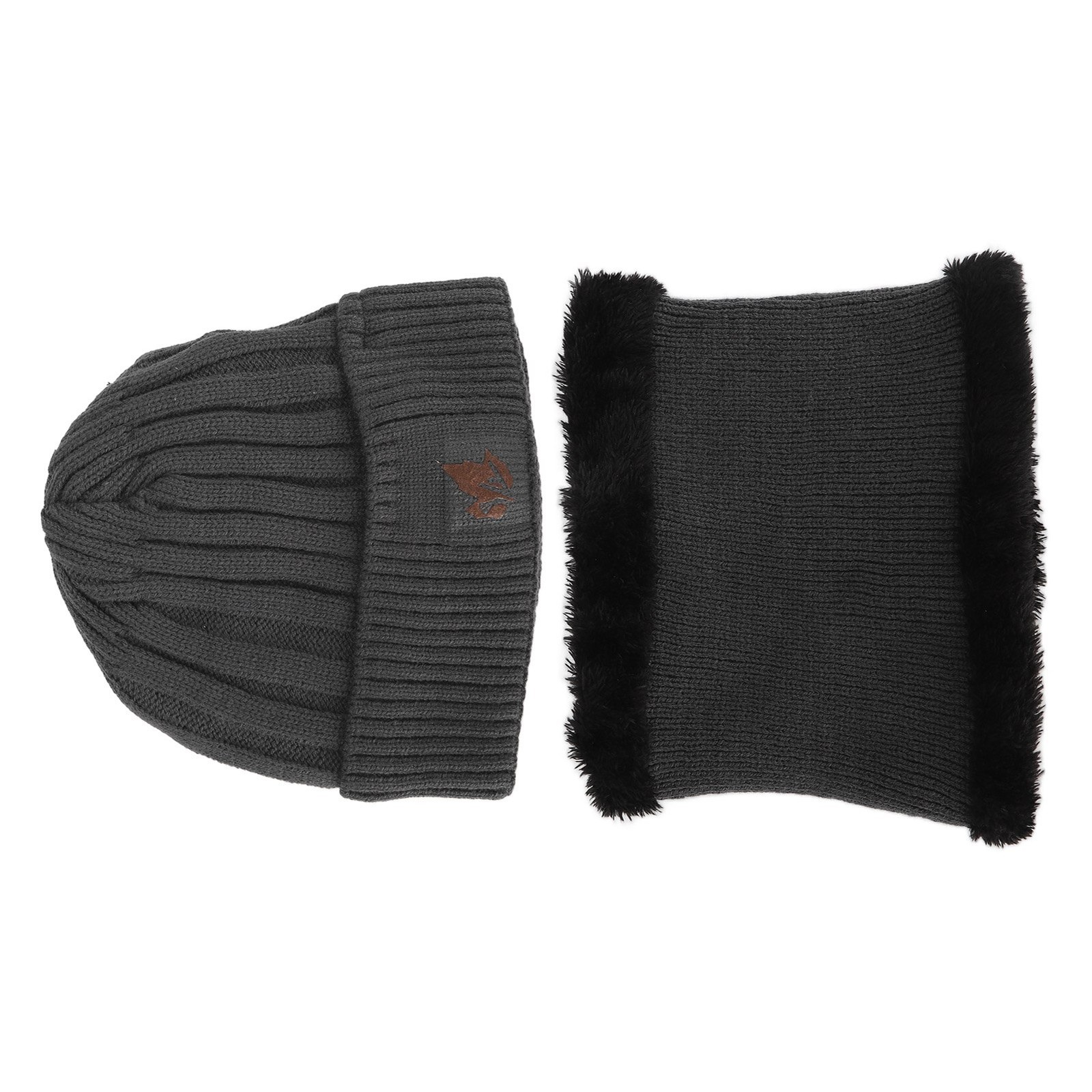 USB Electric Heated Hat Warm Winter Skiing Hat Gris