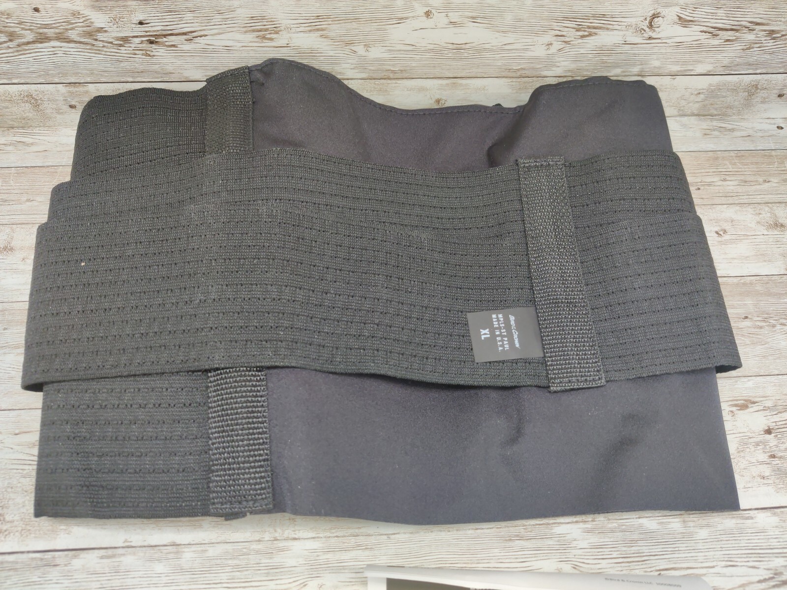 Bird and Cronin Bicro Skin Lumbar Support with Pocket Size: XLarge 0814-7795