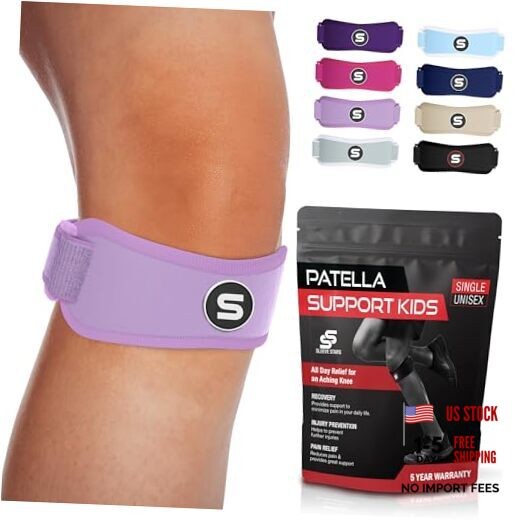 Sleeve Stars Swedish Brand Patellar Tendon Support Strap Kids 1 Light Purple