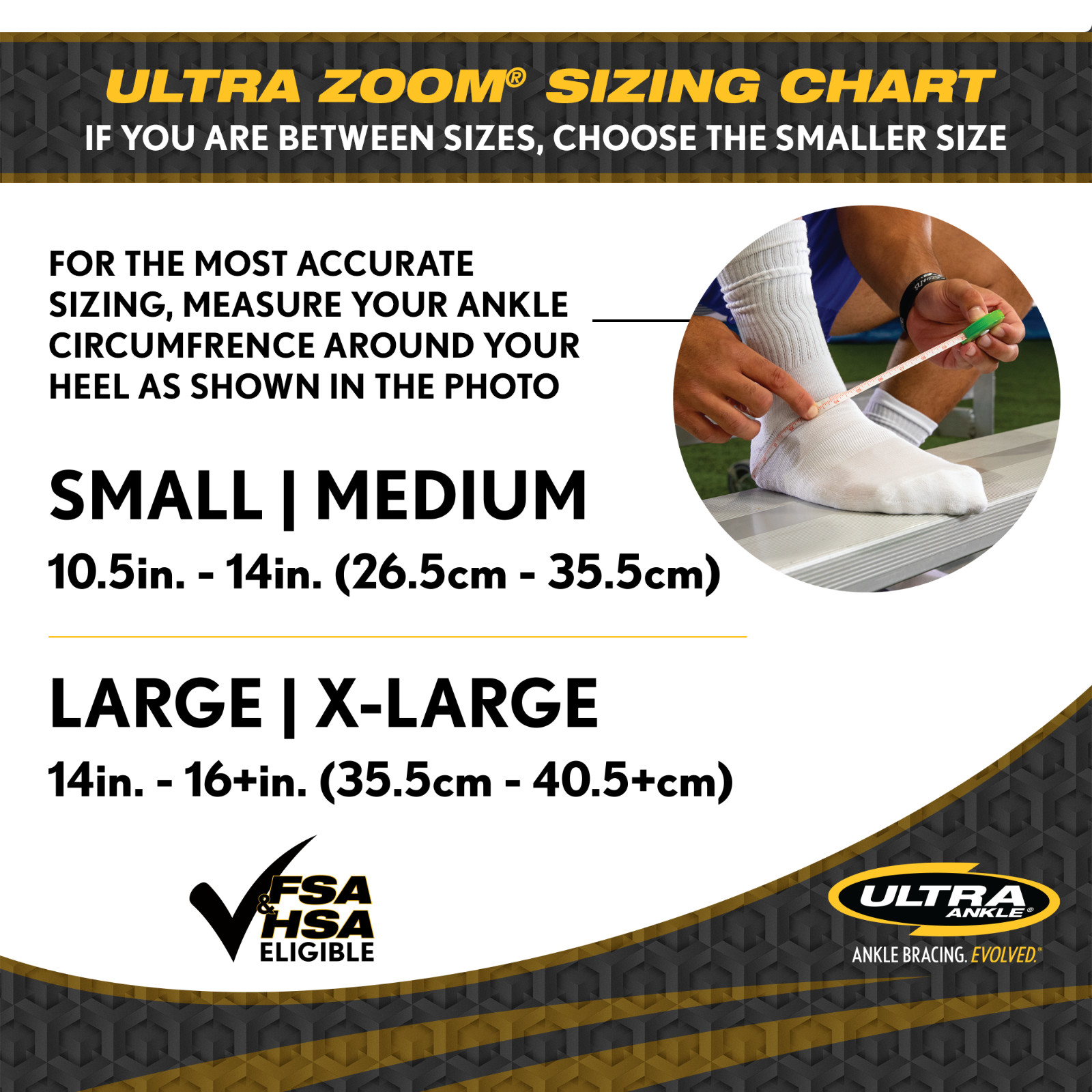Ultra Zoom Ankle Brace (White) – Hinge Design Promotes Faster Healing