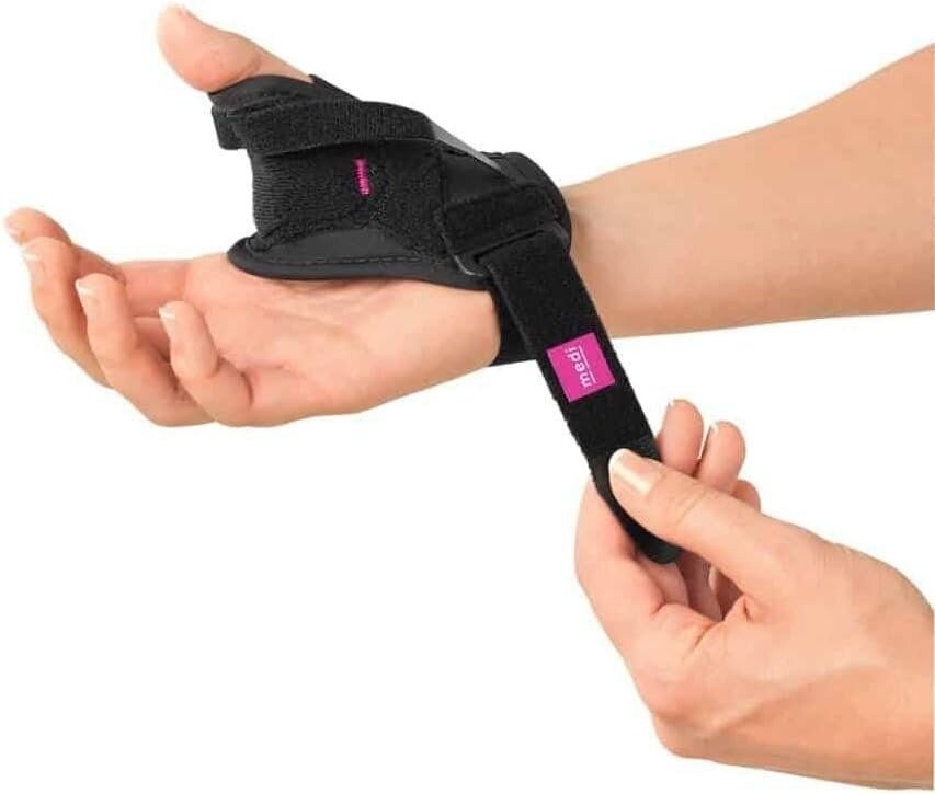 medi Rhizomed Soft Thumb Support, Black, I