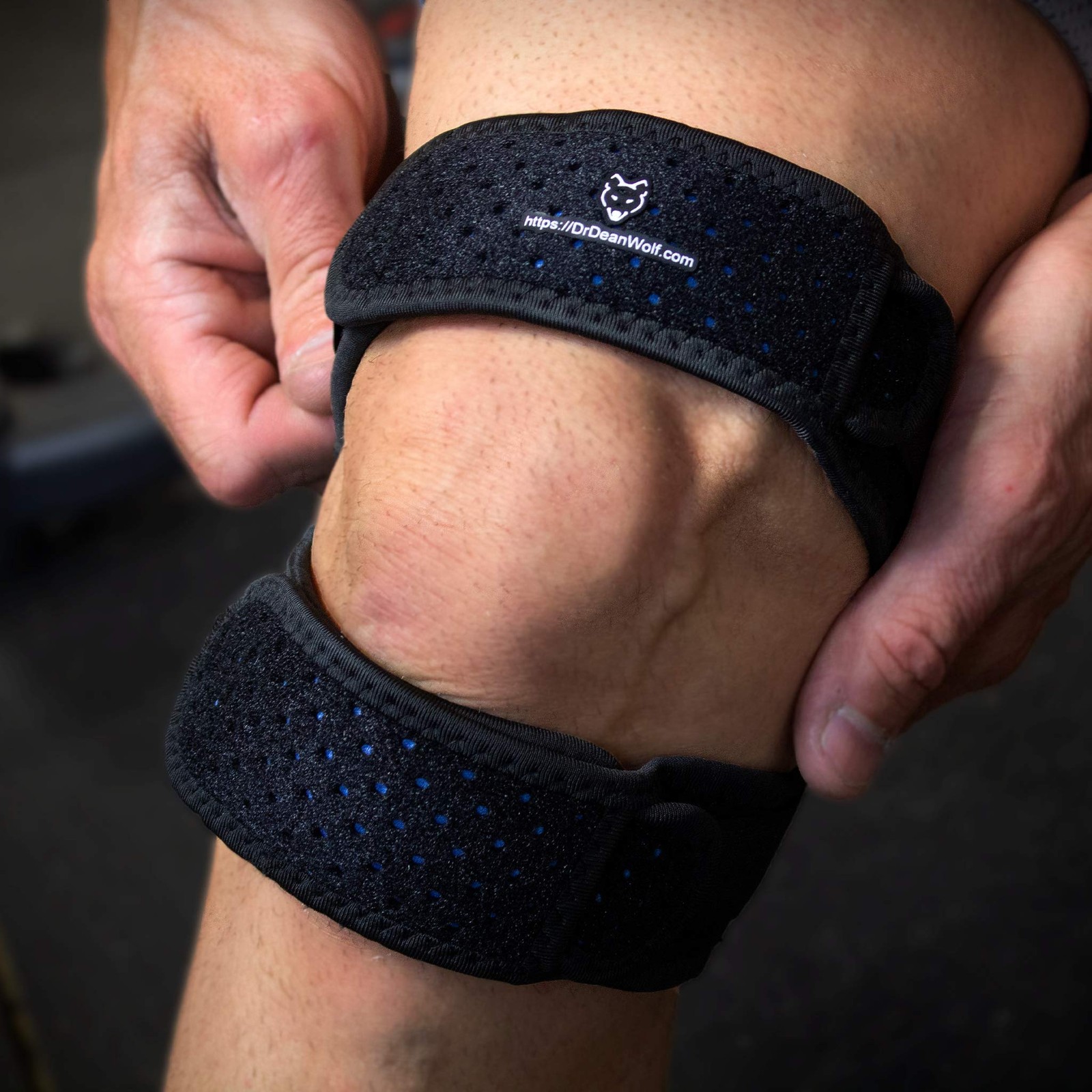 Dr. Wolf Dual Knee Strap For Patellar Tendon Support – Pain Relief Band For J…