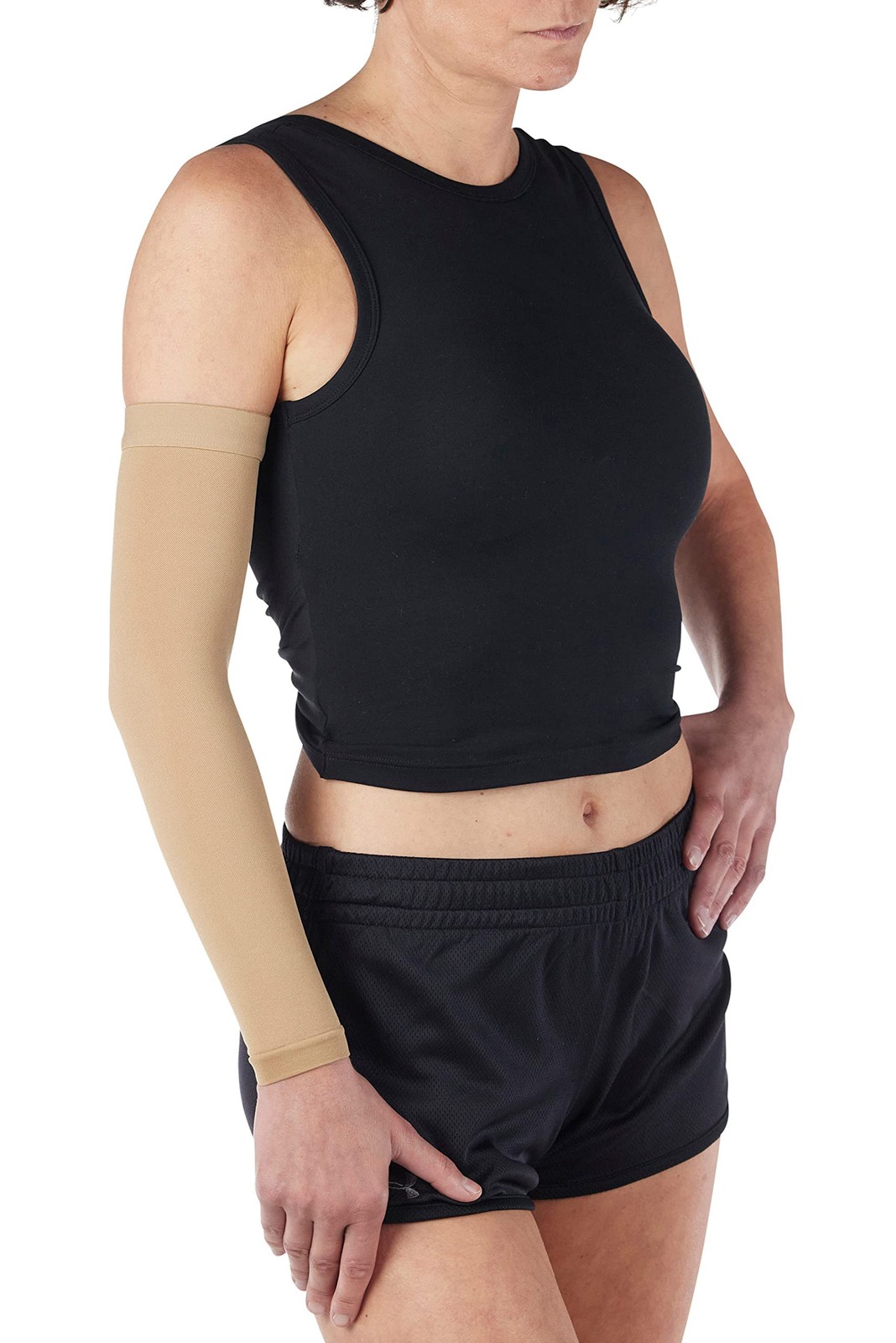 Mojo Compression Socks – Medical Opaque Lymphedema 5X-Large, Beige