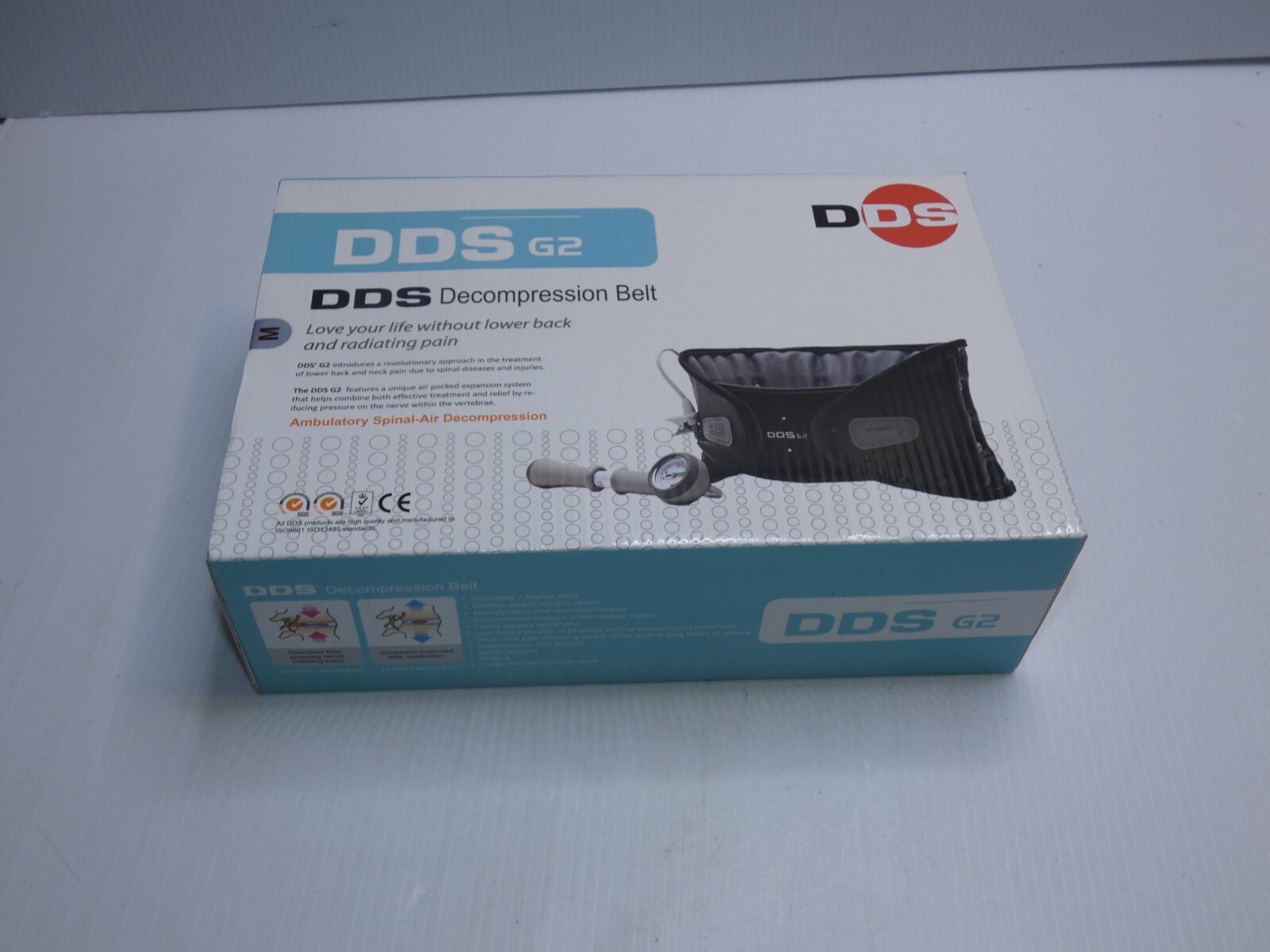 NEW DDS G2 Decompression Belt, Medium