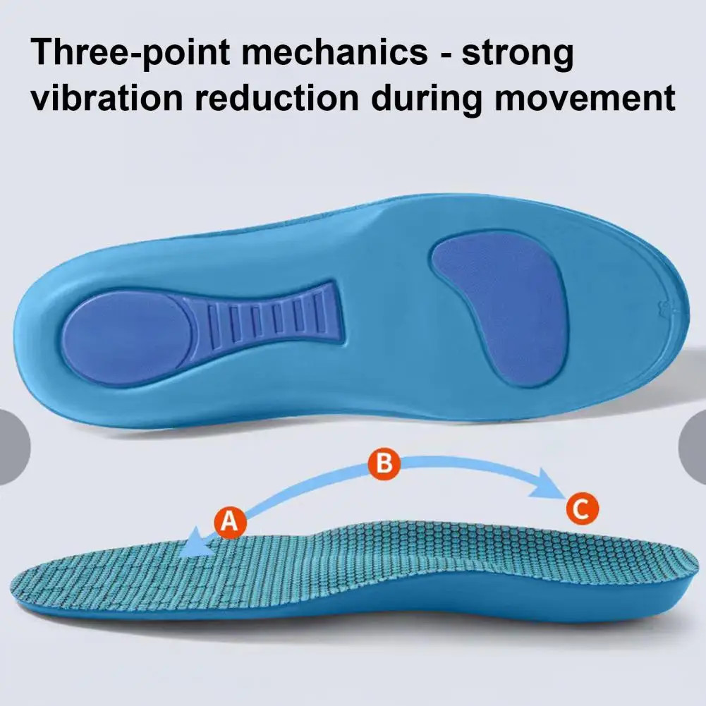 Plantar Fasciitis Relief Insoles Breathable Shoe Insoles with Arch Support High