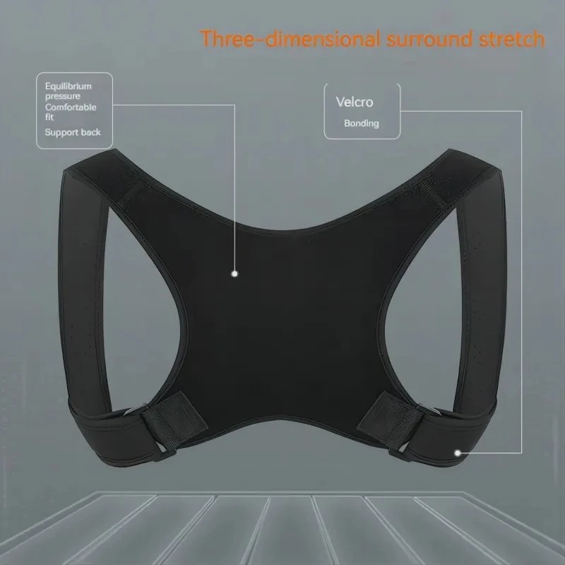 Posture Corrector Back Support Belt Adjustable Brace Upright Alignment Aid