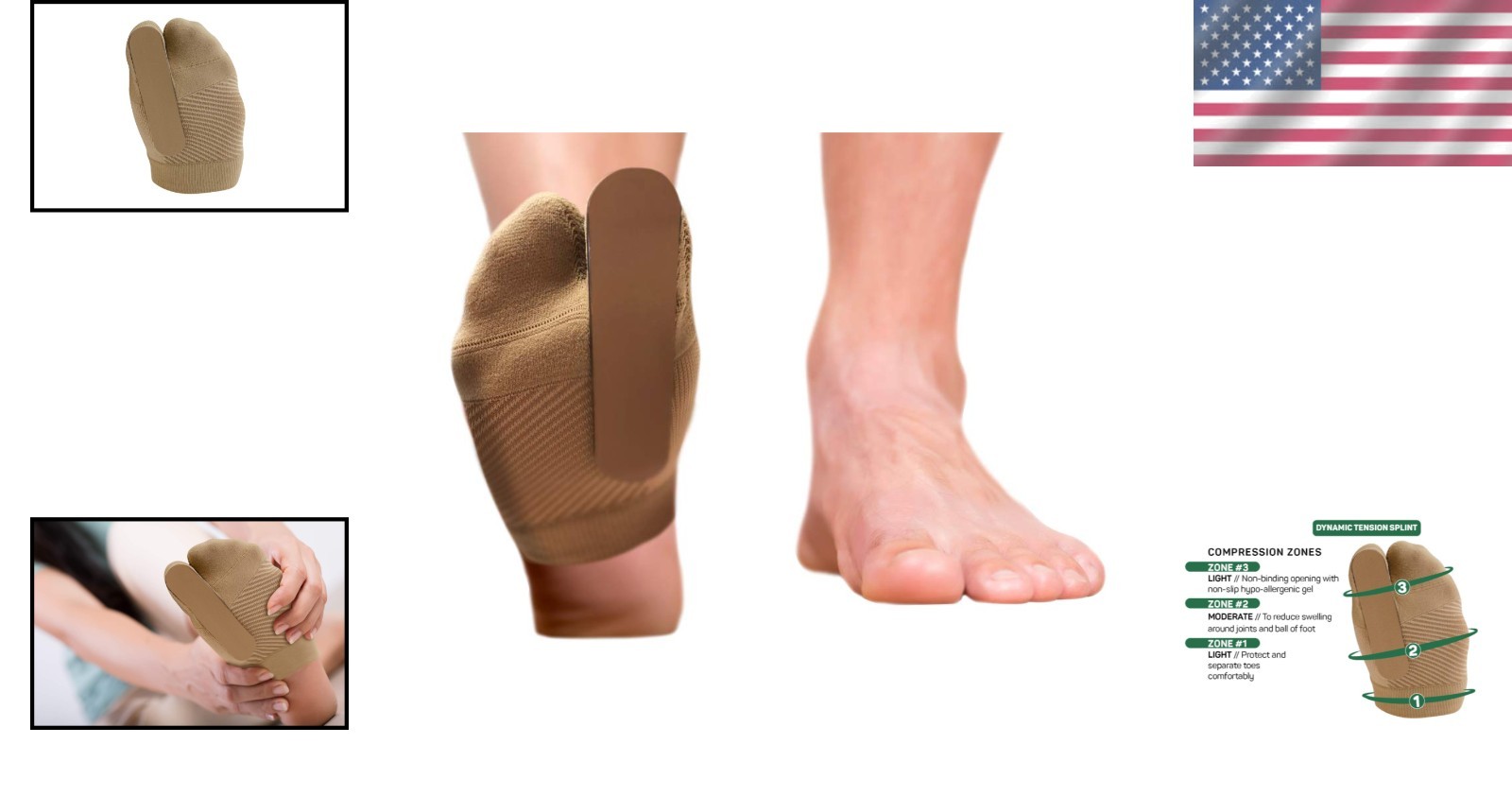 Custom-Fit TT3 Turf Toe Brace for Arthritis & Hallux Limitus, Size S/M Right