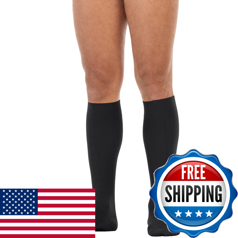 Jobst Formen Compression Socks 15-20 Mmhg Knee High Softfit Band Closed Toe