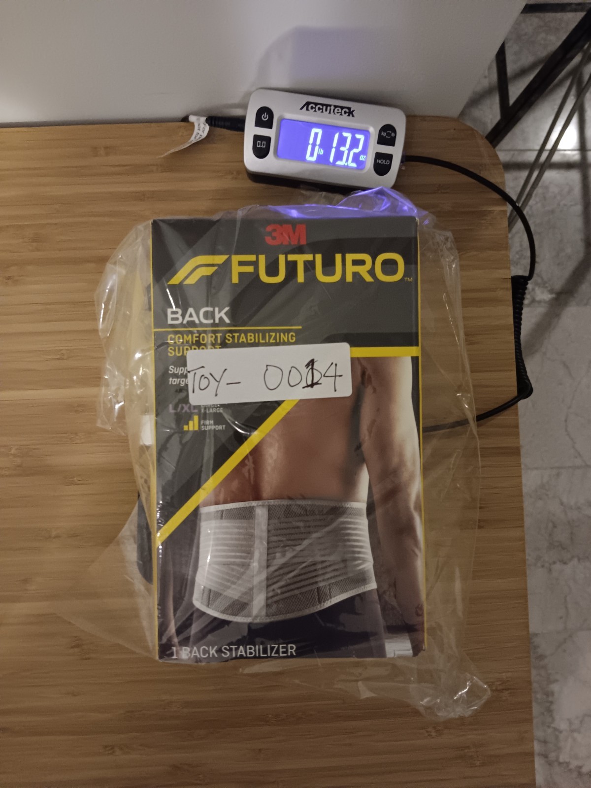 3M Futuro Stabilizing Support Back Comfort L/XL Firm Support New With Box