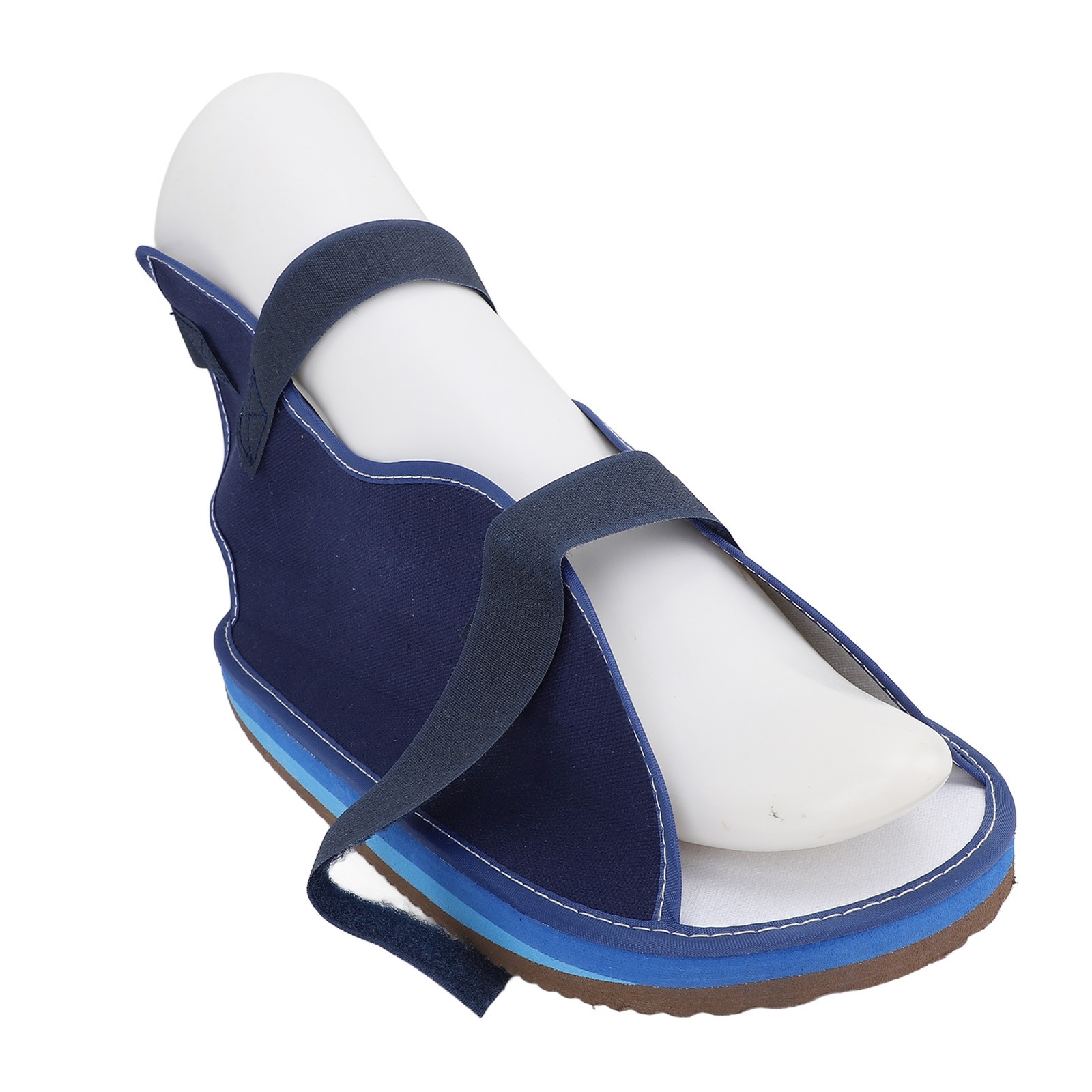 1 Pair Plaster Cast Shoes Comfortable Open Toe Design For Recovery