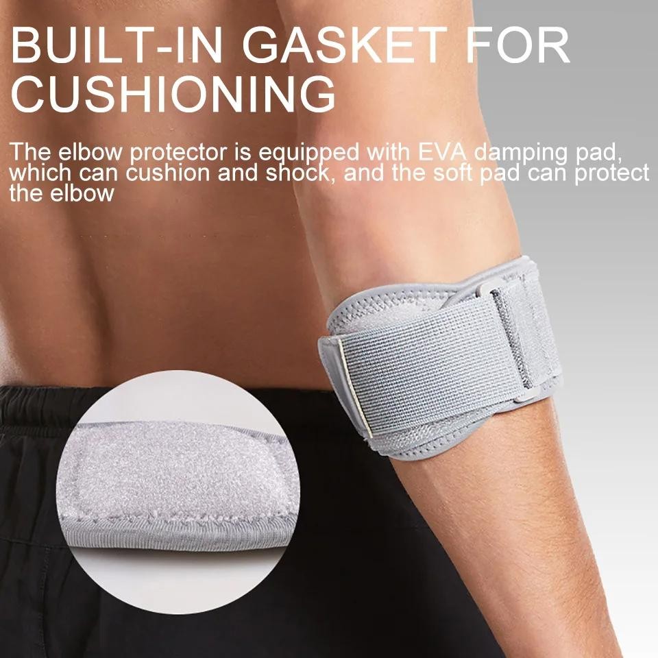 1pcs Elbow Braces for Tendonitis,tennis Golf Elbow Forearm Brace Strap and Compr