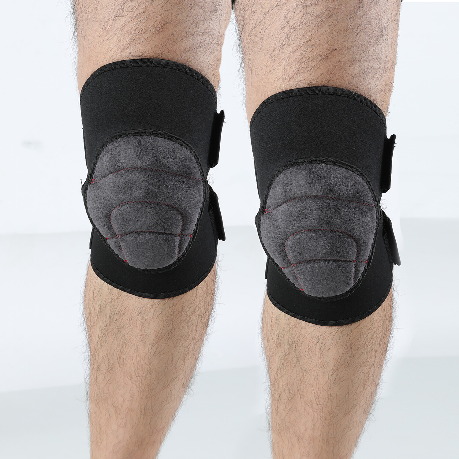 US Knee Brace Compression Sleeve Support Sport Joint Sports Knee Pad 1-3 PCS