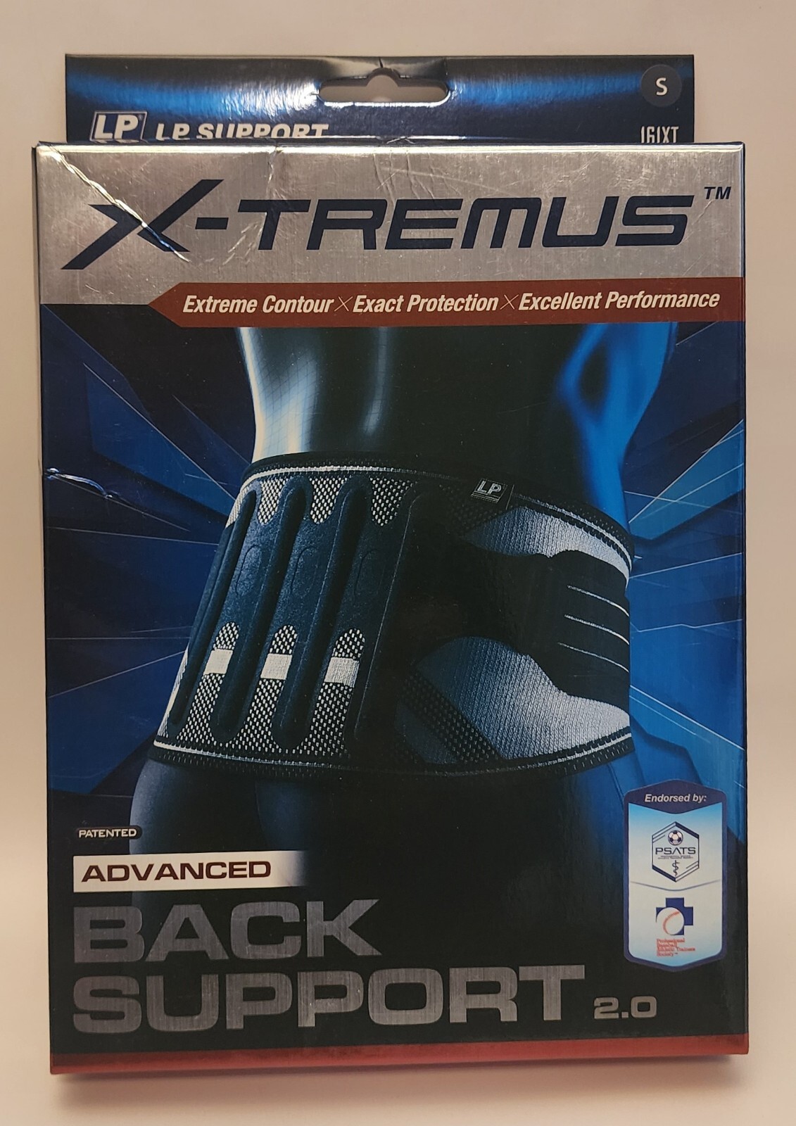 LP Support – X-TREMUS – 161XT – Size Small – Advanced Back Support – Black