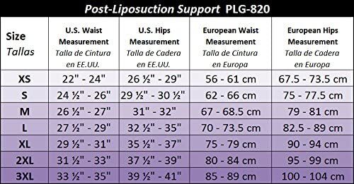 GABRIALLA Post-Liposuction Girdle: PLG-820