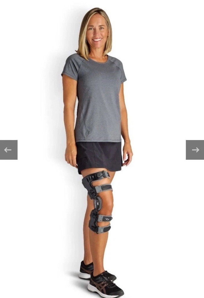 New Aspen OA Knee+ 651012 Universal Unloader Osteoarthritis Knee Brace Right Leg
