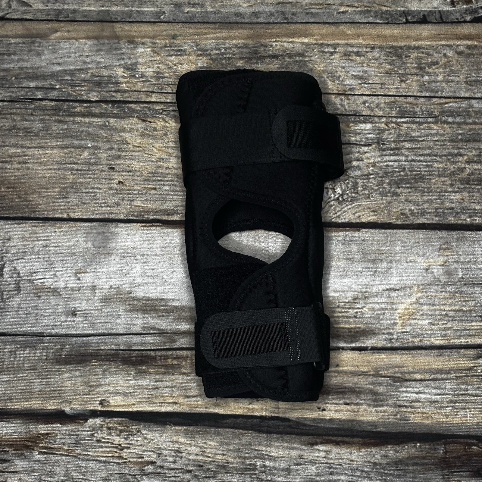 Kool Flex Wrap Around Knee Mate Brace w/ Hinges Size Small (VAKC64-PC) Black