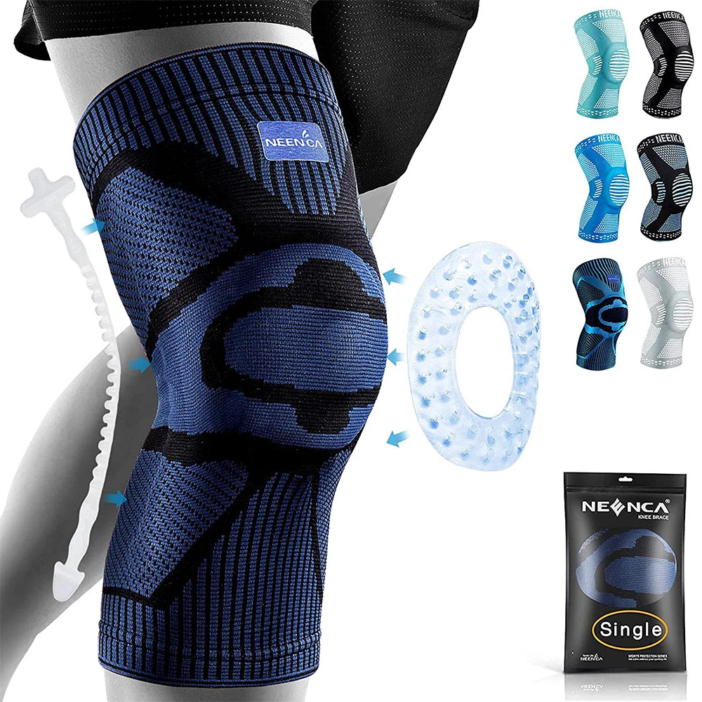 Knee Brace Support Side Stabilizers Patella Gel Compression Meniscus Injury
