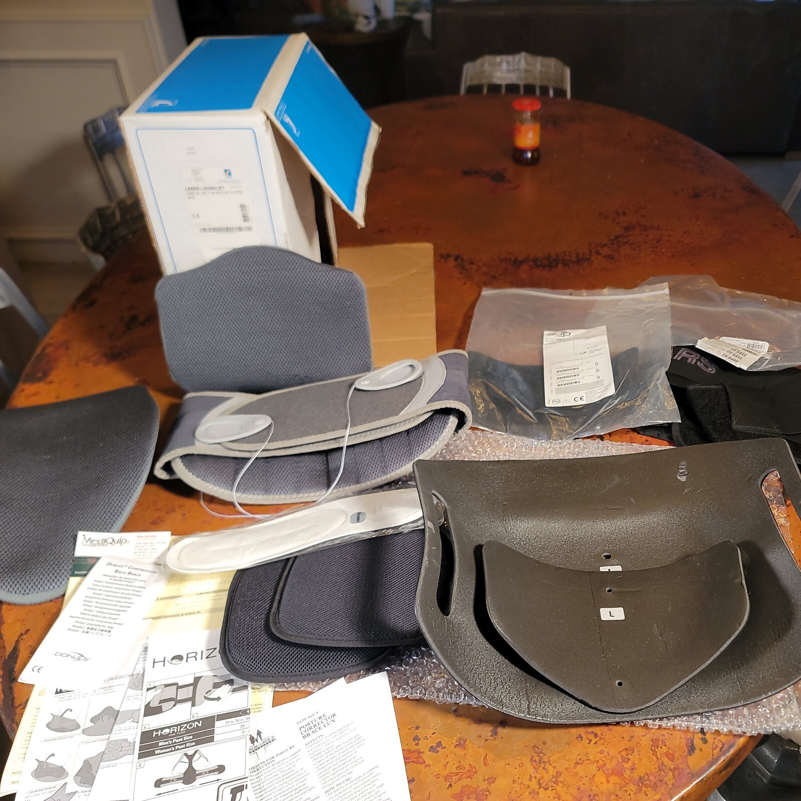 READ! Ossur Lumbar Back Medium brace and DJO regular and more Horizon