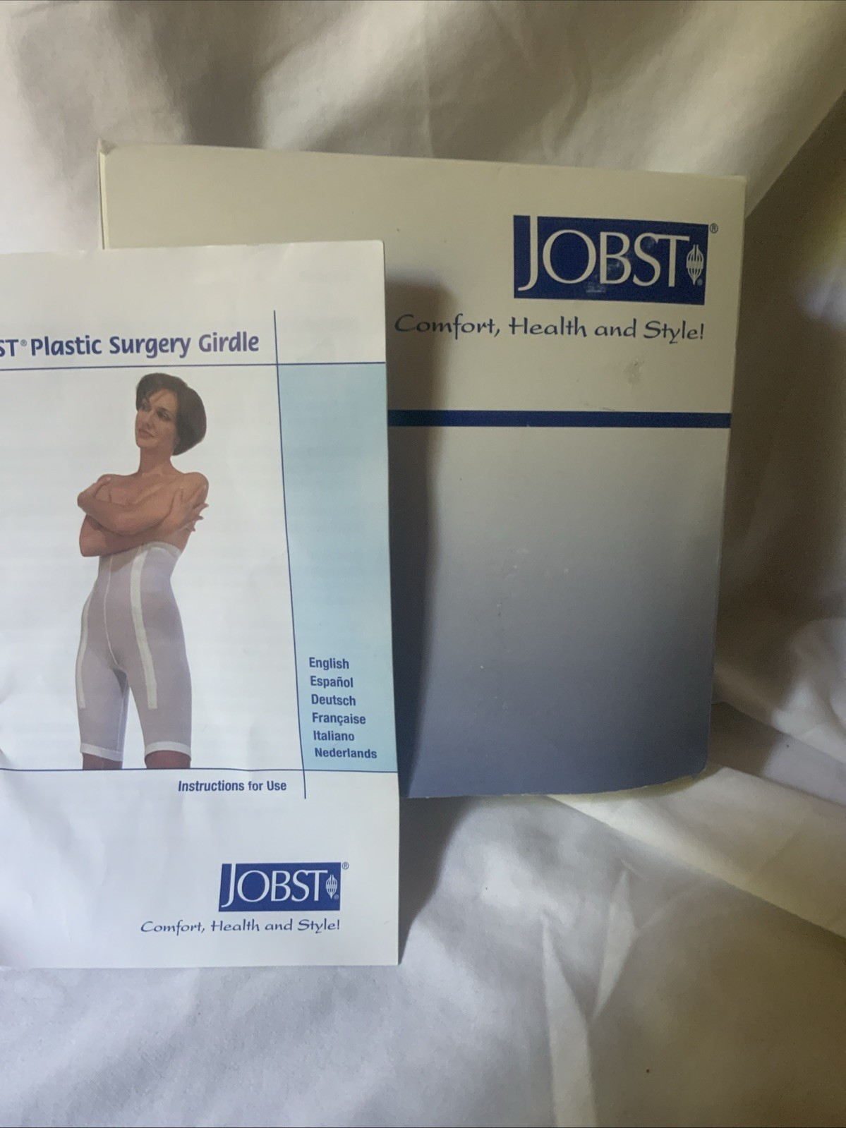 Jobst Plastic Surgery 2X MALE Girdle Mid Thigh High 50” – 52”