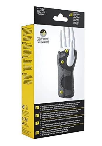 Comfort Stabilizing Wrist Brace Carpal Tunnel Support One Size Adjustable