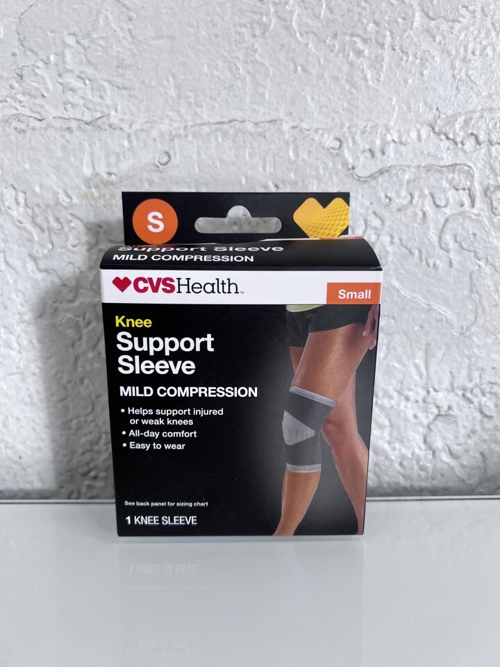 CVS Health knee Support Sleeve Mild Compression Small