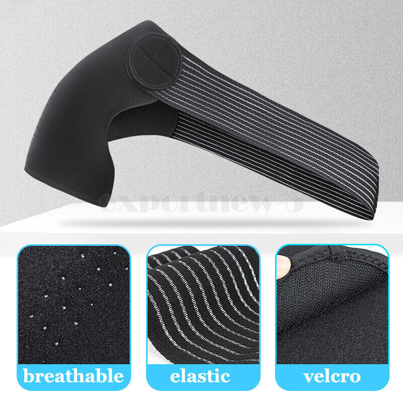Shoulder Brace Sleeve Compression Support Torn Rotator Cuff Relief Joint AC Pain