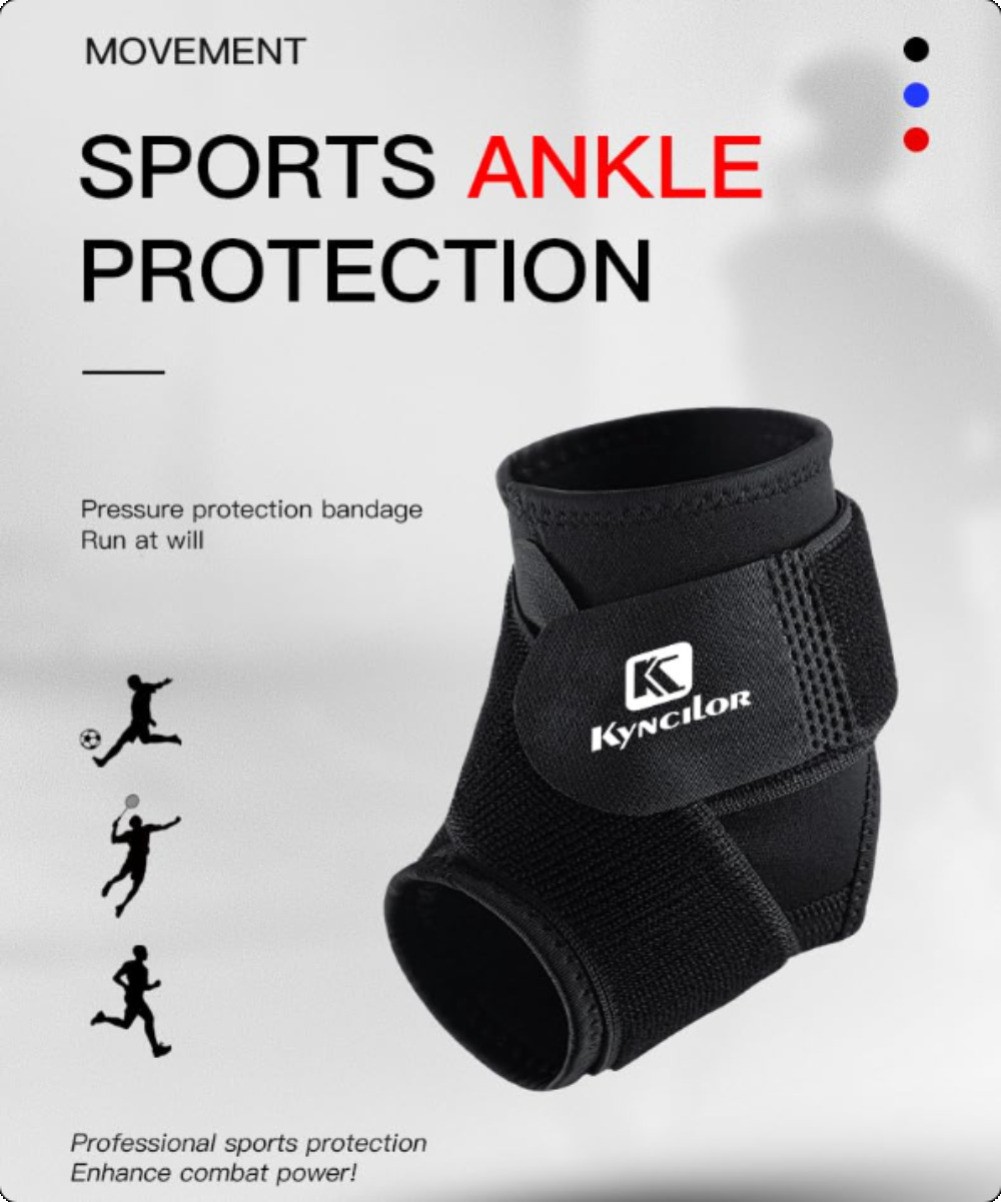 Strong Ankle Support Ankle Compression Sleeve Ankle Brace Strap Sprain Recovery