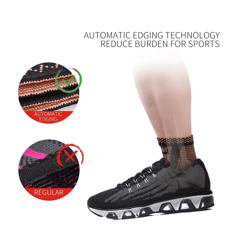 Ankle Support Protector Compression Sleeve Brace Orthosis Tobillera Deportiva US
