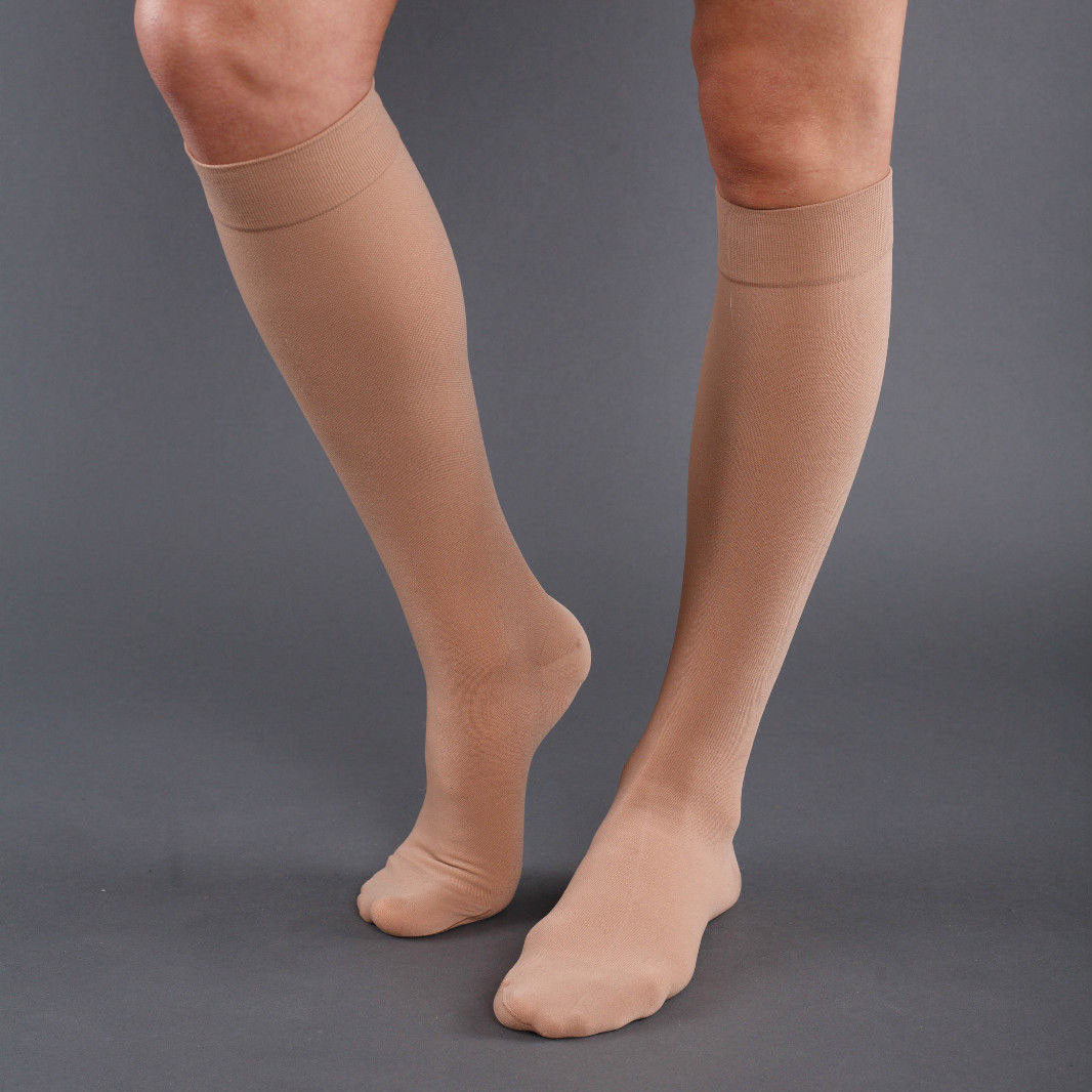 23-32mmHg Medical Grade Compression Socks Men Women Knee High Support Stockings