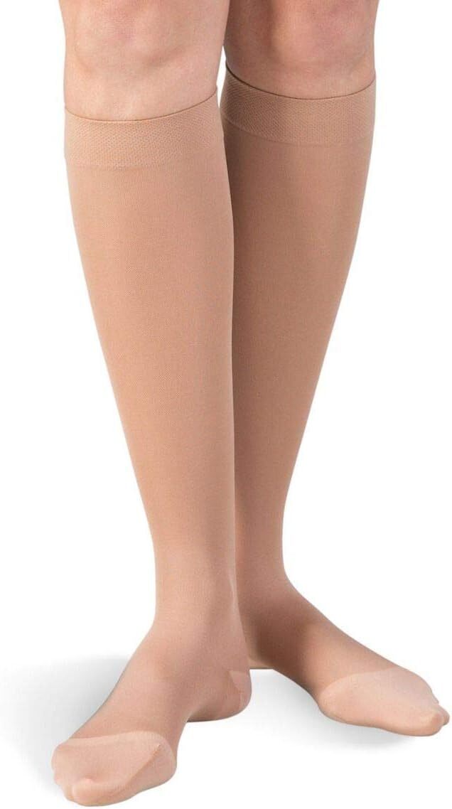 Dr. Comfort Women’s Select Sheer Below Knee 20-30mmHg (Nude) X-Large