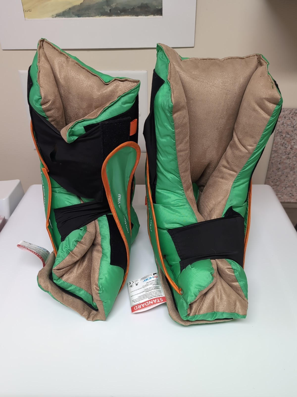 TruVue Heel Protector Boots Standard Tissue Repair Injury Feet CLEAN EUC