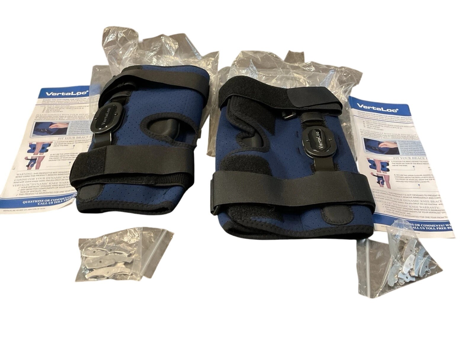 Lot 2 Vertaloc Dynamic Knee Brace Sz XL USD601DKB New In Original Package NEW