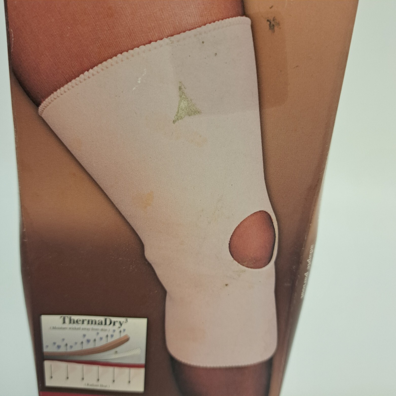 MEDIUM 14″-15″ ThermalDry 3-Layers Support Knee Wrap Brace Arthritis Pain Relief