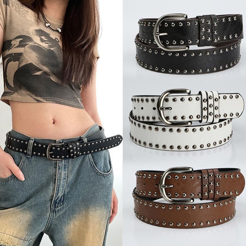 Adjustable-Vintage-Western-Belts for Fit for waistline 27 – 39 inches Brown-115