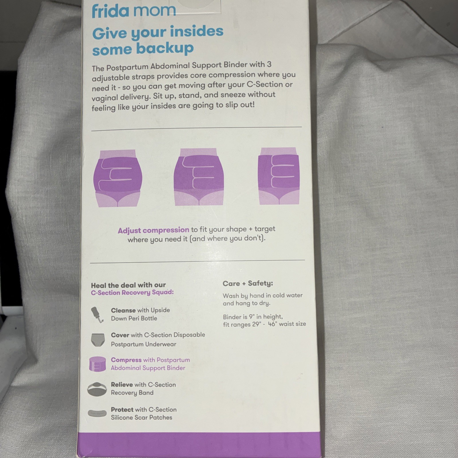 Frida Mom Postpartum Abdominal Support Binder