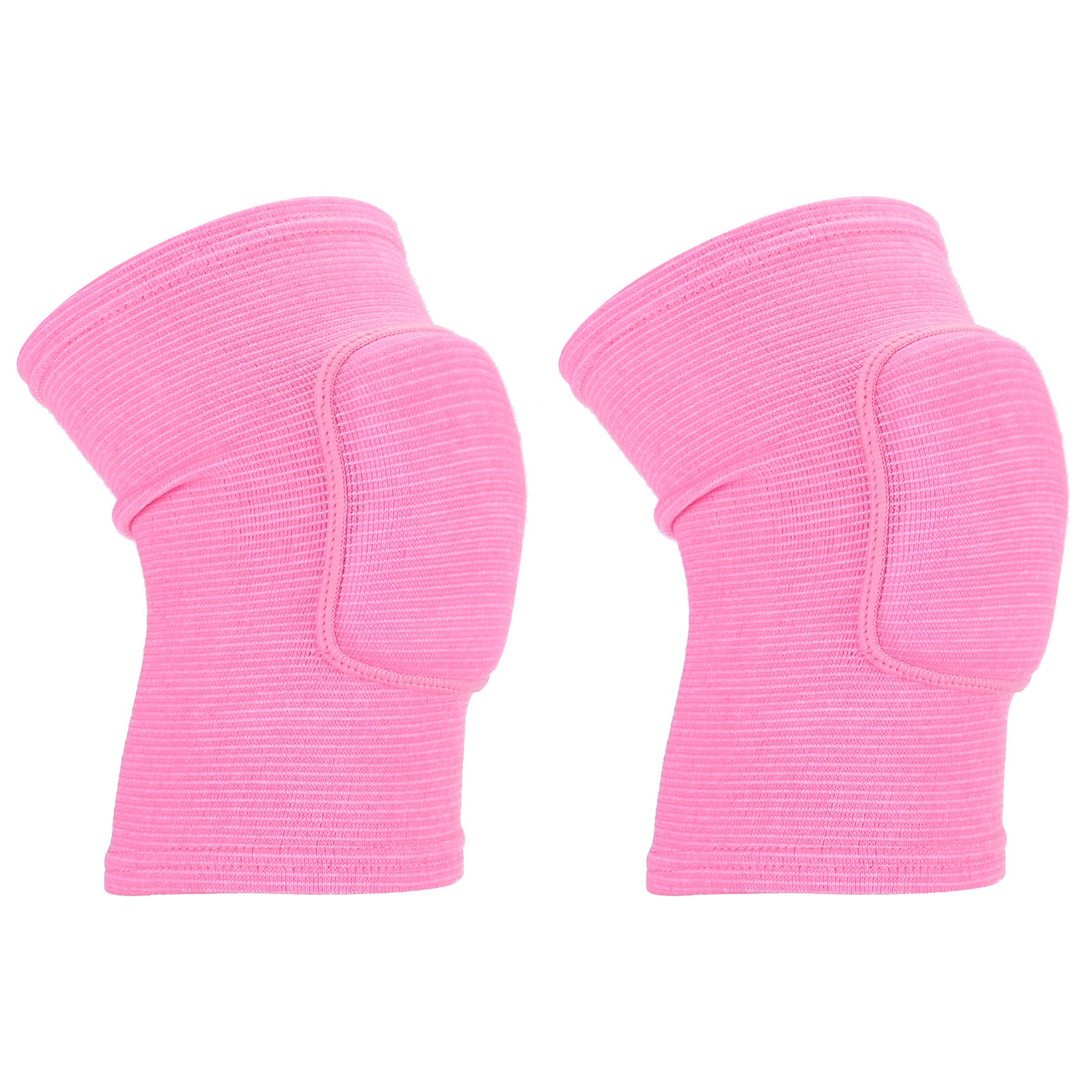 2 Pcs L Dance Knee Pads Ski Knee Pads Volleyball Protective Sponge Brace Pink