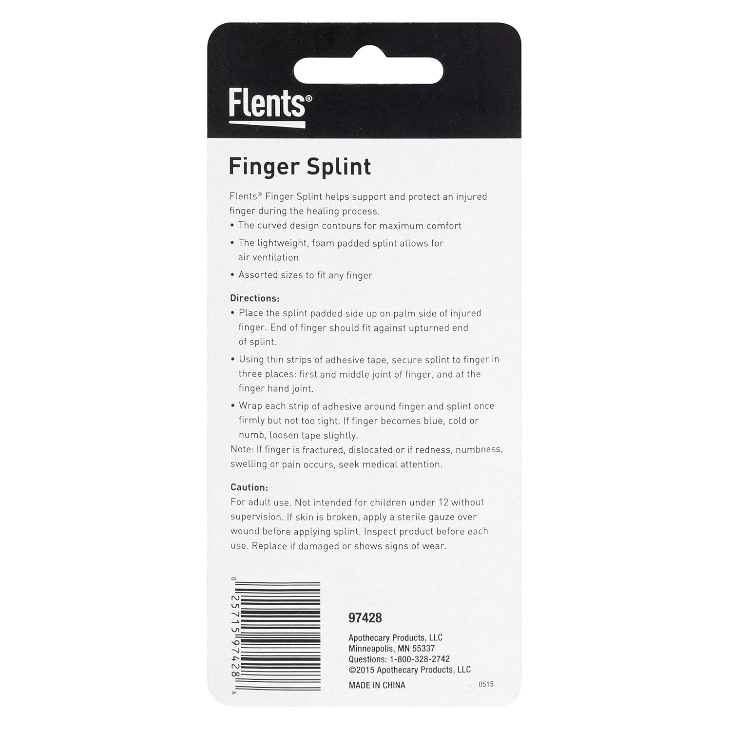 Comfortable Foam-Padded Finger Splint Set – Ideal for Injury Recovery, 3 Sizes