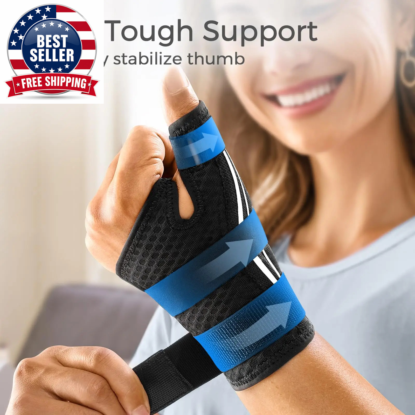 Thumb Brace Support for Arthritis Pain and Support, Thumb Spica Splint Thumb Sta