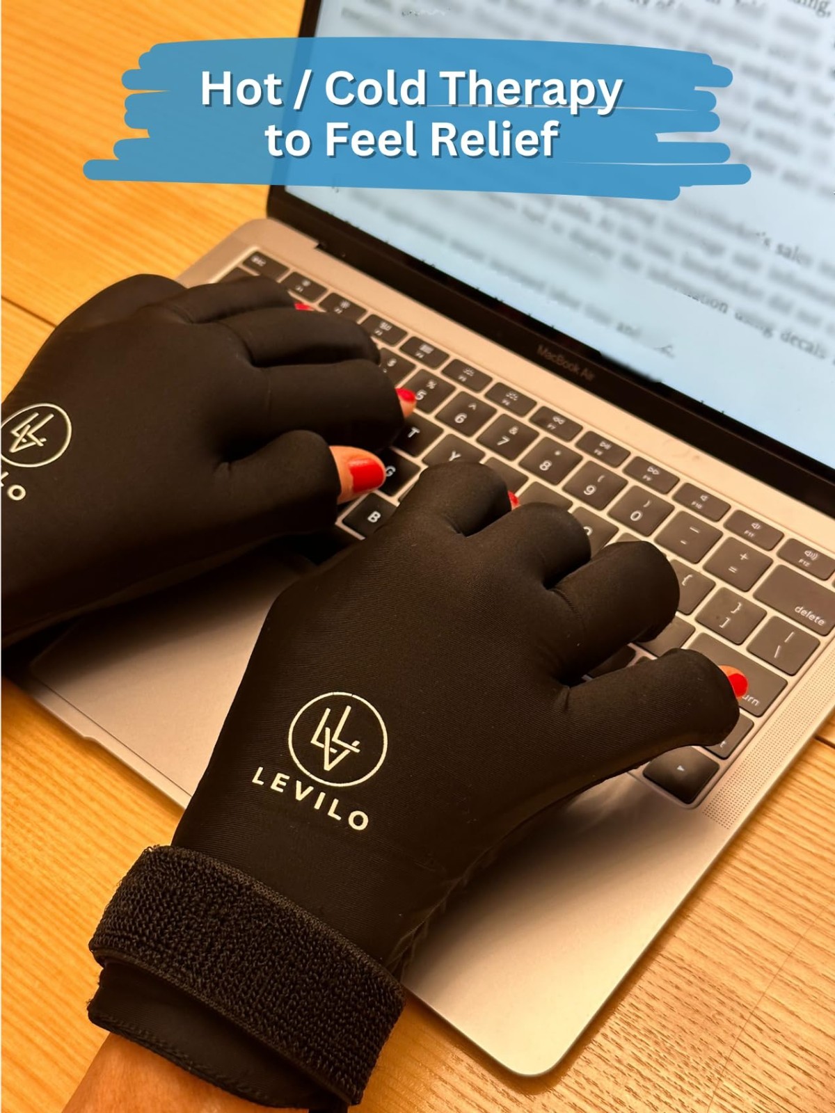 Ice Pack Gloves for Arthritis Relief – Hand Ice Packs for Swelling, Pain & Infla