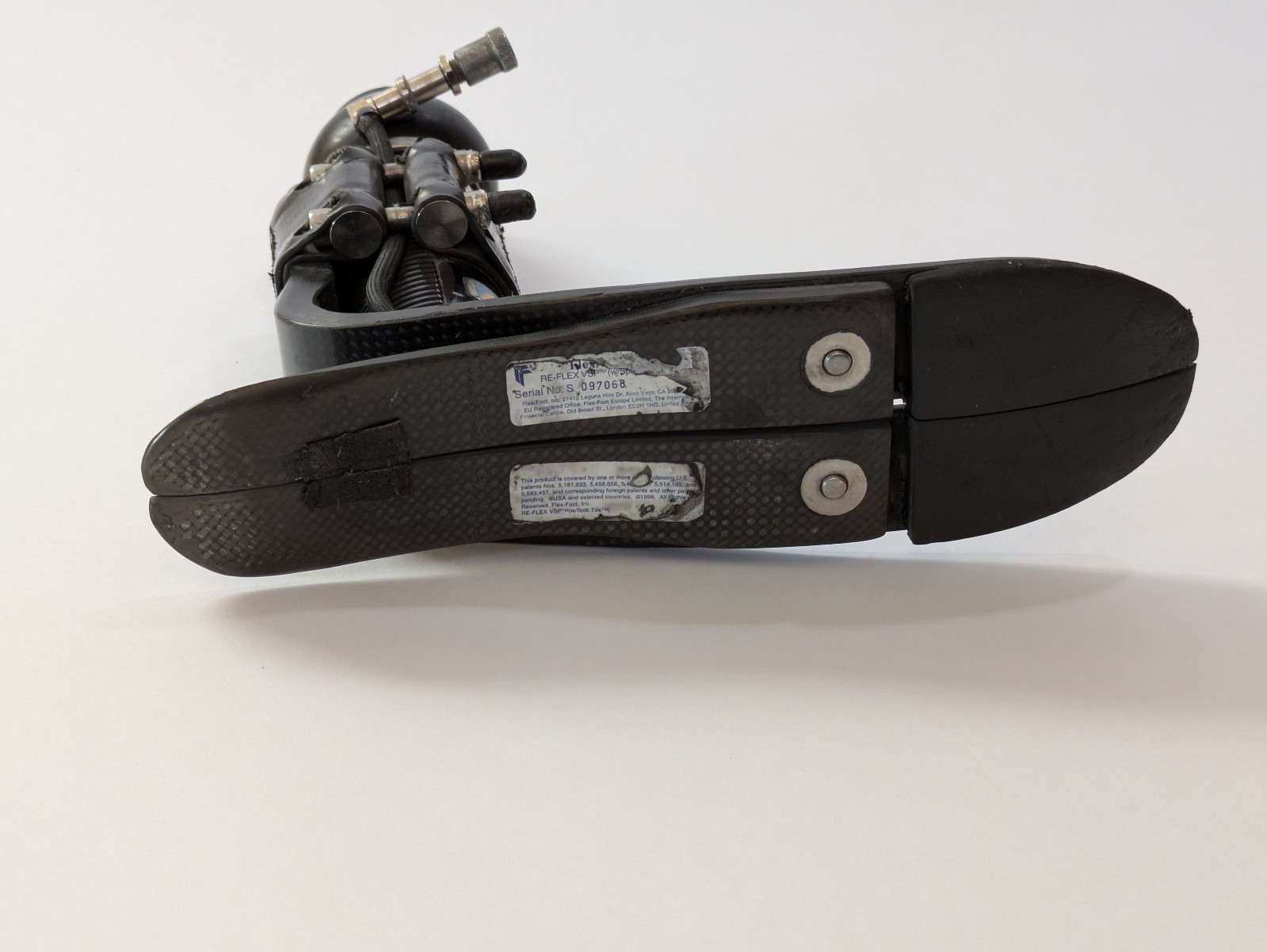 Ossur Flex-Foot Re-Flex VSP Prosthetic Foot, Size 25 with Ceterus mount