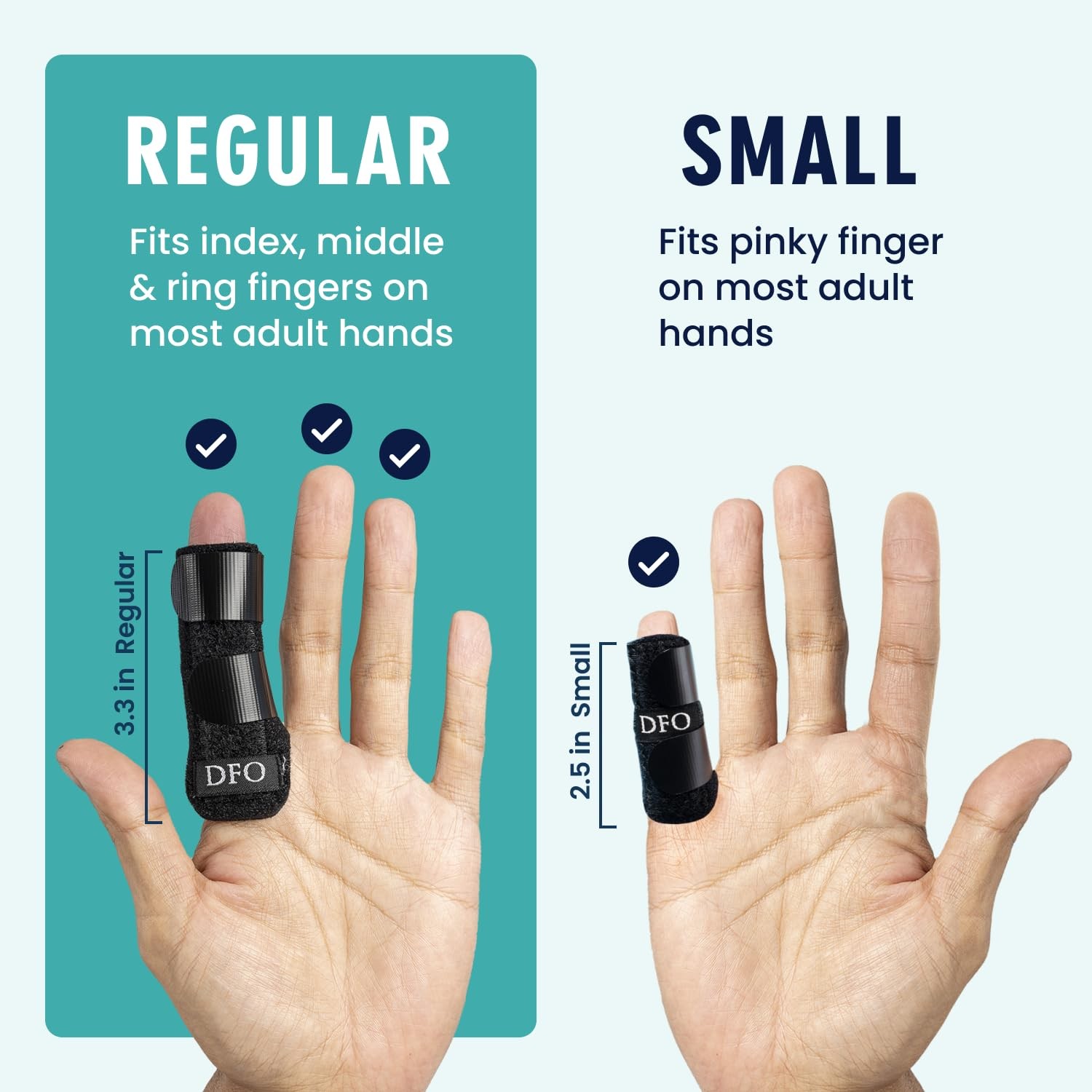Dr. Frederick’s Trigger Finger Splint – 2 ct – HSA/FSA – Index, Middle & Ring…