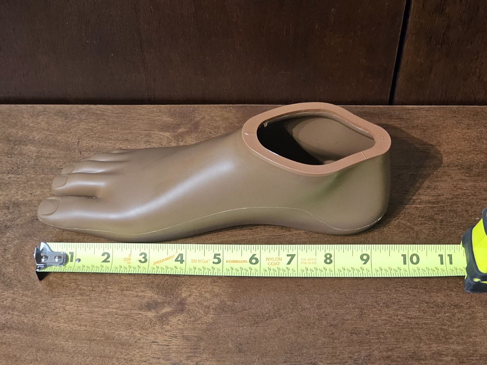 Ottobock Taleo Prosthetic Foot Shell – Right, Size 25: 2c15 = R25/15S