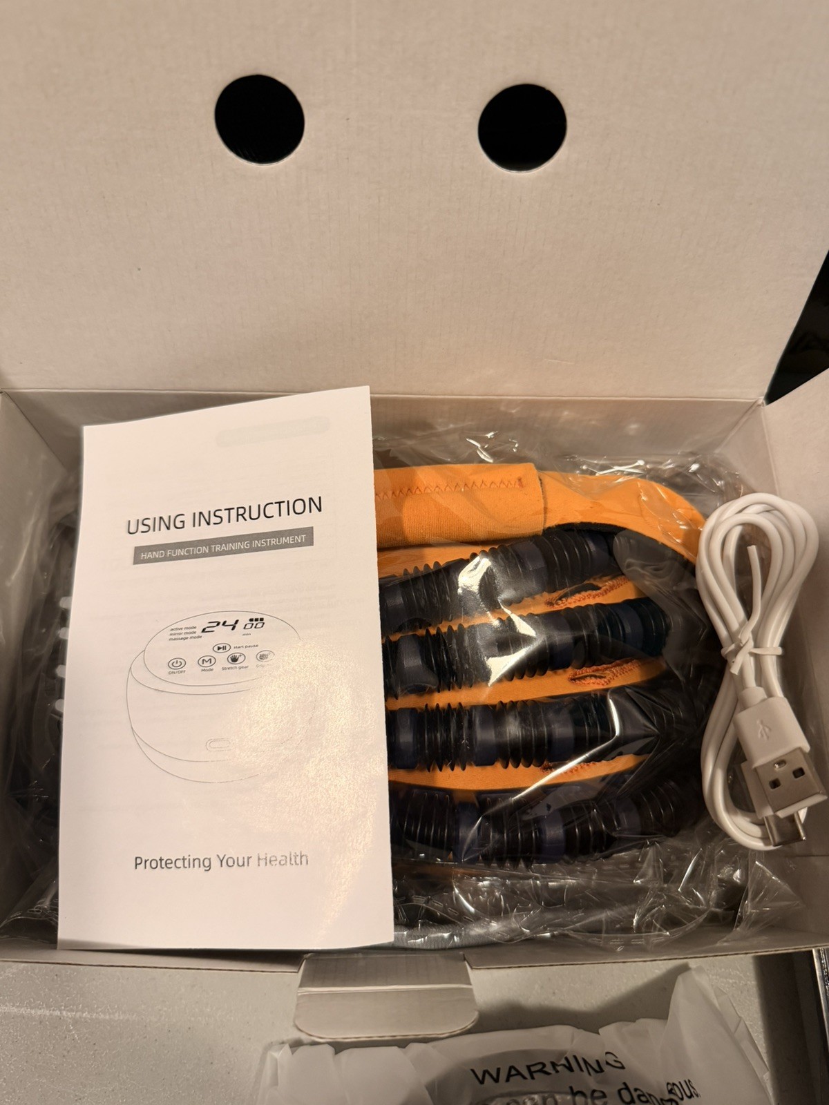 Right Hand Medium Rehabilitation Robot Gloves Hand Therapy Equipment Medium NEW