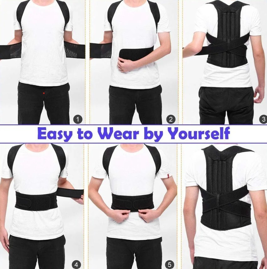 Fitsupport Posture Corrector for Improve Posture and Back Pain Relief Back Brace