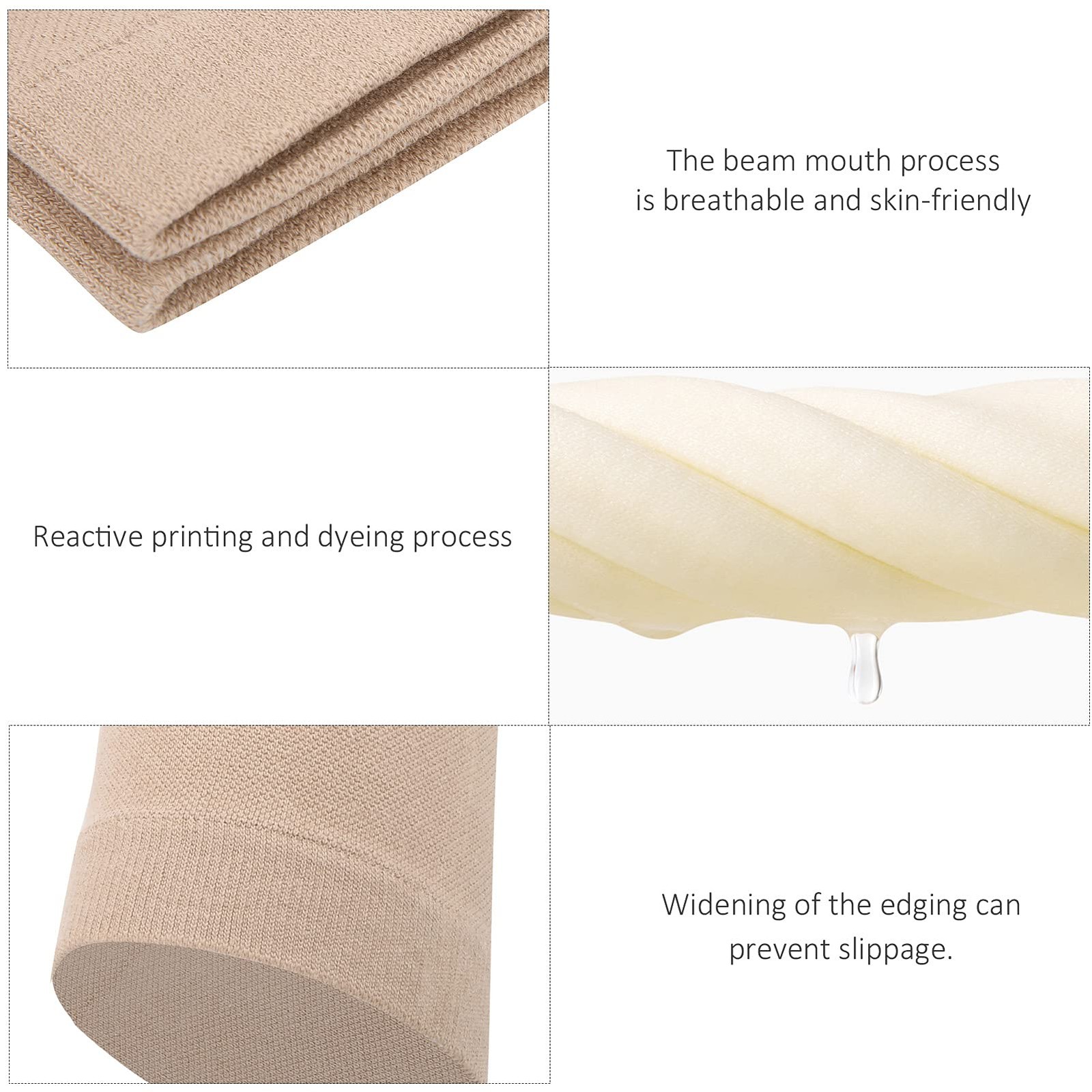 Knee Compression Sleeve Cotton Support Ultra Thin Brace Elderly Home Relief