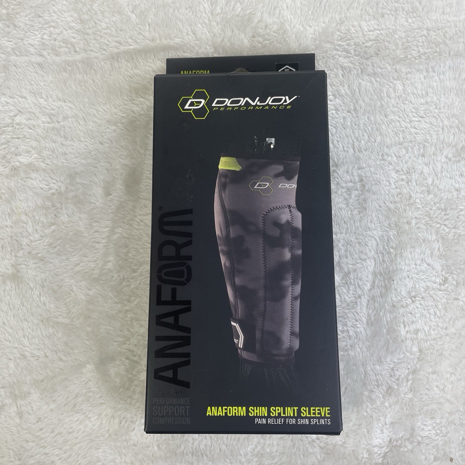 DonJoy Performance Anaform Neoprene Compression Sleeve Shin Splint Relief Small